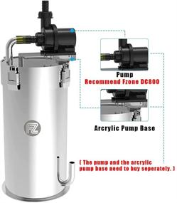 img 1 attached to 🚰 FZONE Stainless Steel Filter Canister: Innovatively Designed Jet Filter by ADA