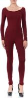 👯 jjj women's cotton catsuit: long sleeve yoga bodysuit jumpsuit - made in usa logo