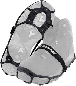 img 4 attached to Enhance Winter Safety with Yaktrax Spikes for Walking on Ice and Snow (1 Pair)