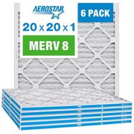 🌬️ purify your air with aerostar 20x20x1 merv pleated filter: enhance your indoor air quality logo