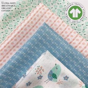 img 3 attached to 🌿 Premium Organic Cotton Muslin Swaddles: Peekaboo - Must-Have for Kids' Home Store