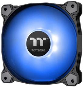 img 4 attached to 🔵 Thermaltake CL-F109-PL12BU-B 120mm Pure A12 PWN Case Fan (Single Pack) in Blue