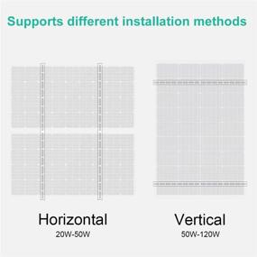 img 3 attached to 🌞 ECO-WORTHY 28 inch Adjustable Solar Panel Tilt Mount: Ultimate Rack Bracket Set for Boats, RVs, Roofs & Off-Grid Systems