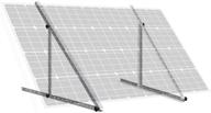🌞 eco-worthy 28 inch adjustable solar panel tilt mount: ultimate rack bracket set for boats, rvs, roofs & off-grid systems logo