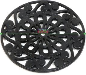 img 3 attached to Enhance Your Kitchen Décor with Trademark Innovations Decorative Metal Trivet