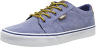 stylish vans bishop shoes in waxed denim – perfect blend of comfort and fashion logo