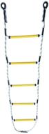 aoneky 5.9 ft nylon rope ladder for kids or adults - playground swing 🧗 set hanging ladder - tree climbing toy for boys children ages 6 to 12 years old logo