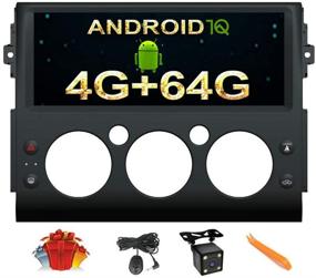 img 4 attached to 🚗 12.3 Inch Android 10.0 Car Stereo Radio GPS Navigation | Toyota FJ Cruiser 2006-2021 | PX6 4G+64G | Car Play | 2K HD IPS Screen | DSP | Auto Audio/Video | Plug in and Play