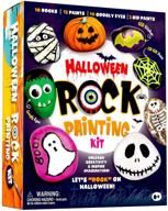xxtoys halloween rock painting kit: glow in the dark fun for kids 4-6 - arts, crafts & hide and seek activities - spooky halloween toy & gift for ages 4-8 logo