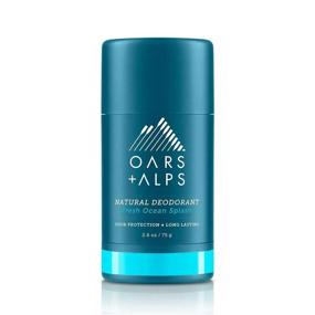 img 4 attached to 🌊 Oars + Alps Fresh Ocean Splash Natural Deodorant - Aluminum and Alcohol Free, Vegan and Gluten Free for Men and Women, 2.6 Oz, 1 Pack