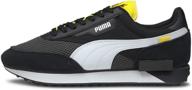 мужские шорты puma, черные, высокий риск логотип