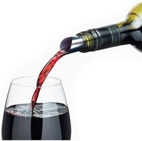 img 4 attached to 🍷 The Original Wine Disc - Drop Stopping Pour Spout: A Perfect 10 Solution