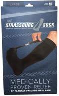 strassburg sock black large measurer логотип