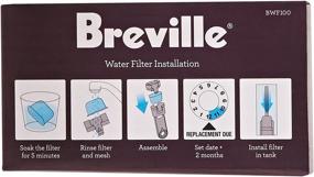 img 1 attached to ☕️ Breville BWF100 Single Cup Brewer Charcoal Filters - White (Replacement Pack)