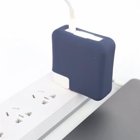 img 1 attached to 🔌 JRC Premium Charger Cover for MacBook 12 Inch A1534 & MacBook Air 13 Inch - Navy Blue