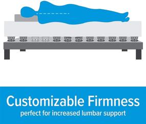 img 3 attached to 🛏️ Enhance Your RV Mattress Comfort with Camco's 10-Piece RV Bed Comfort System – Includes Lumbar Support (43442)