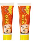 🧴 vicco turmeric skin cream with sandalwood oil - pack of 2 (70g each) logo