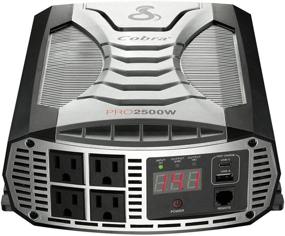 img 4 attached to Cobra PRO 2500W Professional Grade Power Inverter: Portable, 2500-Watt Car Charger with Remote Control