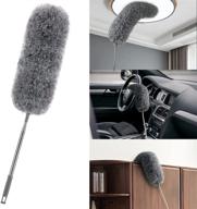 🪶 yvyv microfiber feather duster: long handle duster for all-round home cleaning logo