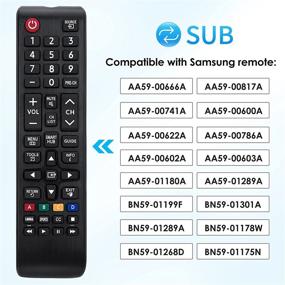 img 3 attached to 📺 BN59-01199F Универсальный пульт замены для Samsung Smart TV - ЖК LED HD 4K телевизоров (батарейки включены)