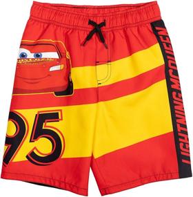 img 1 attached to Swimwear for Boys: Disney Mickey Mouse Toddler Trunks