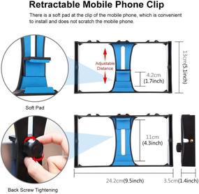 img 2 attached to Smartphone PULUZ Stabilizer Microphones Professional Cell Phones & Accessories