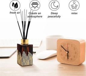 img 1 attached to 🌿 Qingbei Rina Lavender Reed Diffuser Scent for Home Fragrance Decor Products for Cars, Cubicles, Small Rooms, Bathroom, and Office Aromatherapy - Gift Set with 3.4oz (100ml) Diffuser Oil Sticks