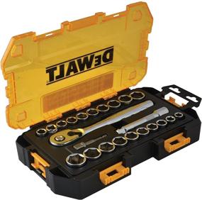 img 3 attached to 🔧 DEWALT Drive Socket Set DWMT73813 - SAE/Metric, 1/2-Inch, 23-Piece: Comprehensive and Reliable Socket Set for All Your Needs