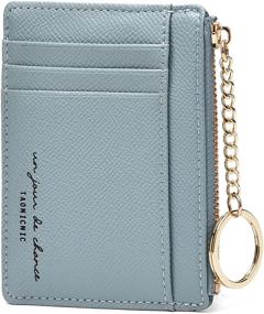 img 4 attached to 💼 Streamlined Wallet [Credit Holder + Keychain]: Essential Men's Accessories for Cards, Cash & Key Organization