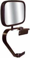 cipa 41100 universal black oe style side mirror - 5.5 x 8.5 inches logo