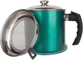 img 4 attached to Pot All Stainless Container Strainer Suitable