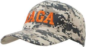 img 3 attached to МАГА Регулируемая бейсболка с вышивкой Дональда Трампа для взрослых - Tropic Hats
