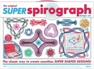 🌀 super spirograph 75 piece jumbo anniversary: creative design delight! logo