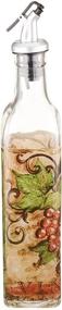 img 1 attached to 🍾 Enhance Your Culinary Creations with the Grant Howard Vino Oil & Vinegar Glass Cruet, 16 oz, Multicolored