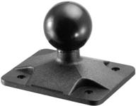 enhance mounting flexibility with ibolt 25mm composite amps adapter plate for dual ball socket arms logo
