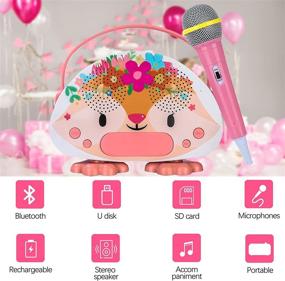 img 3 attached to Microphone Bluetooth Children Christmas Birthday