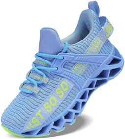 img 3 attached to 👟 Vivay Tennis Sneakers: The Ultimate Boys' Shoes for School and Running!