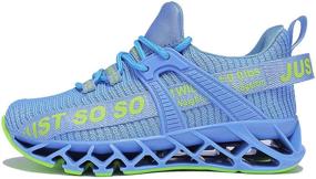 img 2 attached to 👟 Vivay Tennis Sneakers: The Ultimate Boys' Shoes for School and Running!