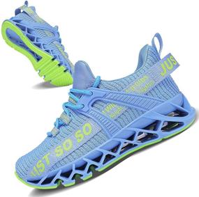 img 4 attached to 👟 Vivay Tennis Sneakers: The Ultimate Boys' Shoes for School and Running!