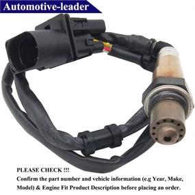 img 2 attached to 🚗 High-Quality Wideband AFR Upstream Oxygen Sensor for Audi TT, Volkswagen Beetle, Eurovan, Golf, and Jetta 1.8L/2.8L Engines - 0258007057 17014 LSU-4.2