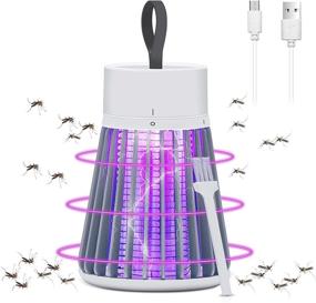 img 4 attached to 🦟 ELLASSAY Bug Zapper Indoor: LED Fly Trap, Electric Fly Zapper Indoor, Insect, Fly, Gnat, and Mosquito Killer - Super-Fast & Ideal for Indoor Fly Traps in Bedroom, Kitchen, Office