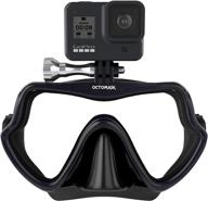 🤿 octomask - frameless dive mask: capture underwater adventures with gopro hero cameras for scuba diving, snorkeling, freediving logo