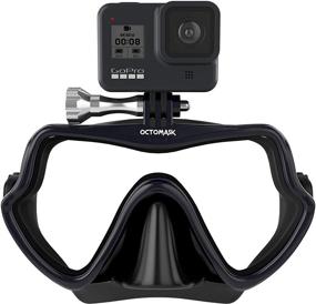 img 4 attached to 🤿 OCTOMASK - Frameless Dive Mask: Capture Underwater Adventures with GoPro Hero Cameras for Scuba Diving, Snorkeling, Freediving