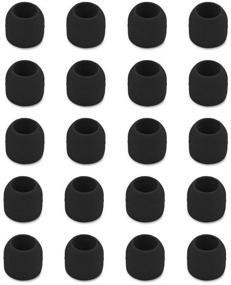 img 1 attached to 🎧 Zotech 20 Pack of Black Small Silicone Ear Bud Tips – Perfect for Replacement