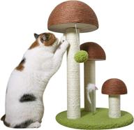 🐱 protect your furniture with the petnpurr mushroom cat scratching post – handcrafted, durable sisal materials and mouse toy included! logo