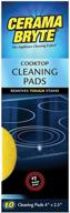 🧽 cerama bryte glass-ceramic cooktop cleaning pads - 10 count, ideal for tough stains logo