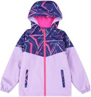 🧥 high-performance m2c hooded waterproof fleece windbreaker: boys' clothing and jackets & coats logo
