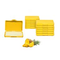 🍍 carmel orthodontic wax: pineapple scented relief for braces & dental appliances – pack of 12 logo