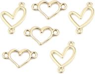 jgfinds heart connector charms pack logo