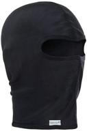 🧣 terramar kids thermasilk ultra-thin performance balaclava: black, one size - perfect cold weather protection for active children logo